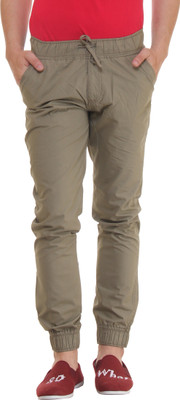 

Sports 52 Wear Solid Men's Brown Track Pants