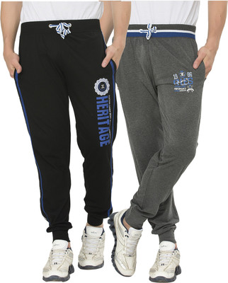 

Alan Jones Printed Men's Black, Grey Track Pants, F.charcoal;r.black