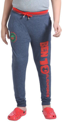Red Ring Track Pant For Boys(Blue, Light blue