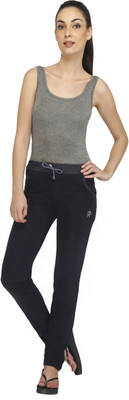 

Red Ring Solid Women's Blue Track Pants