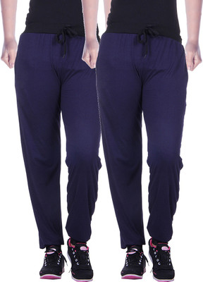 

Gag Wear Solid Women's Multicolor Track Pants, Navy
