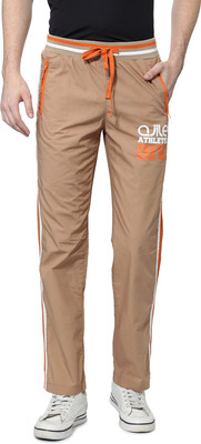 

Ajile by Pantaloons Solid Men's Brown Track Pants, Khaki