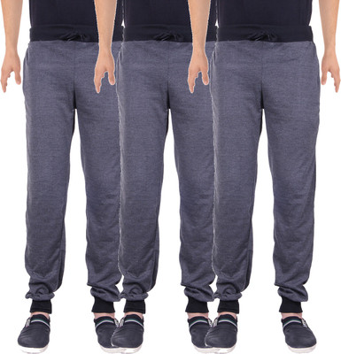 

Gag Wear Solid Men's Multicolor Track Pants, Dark grey
