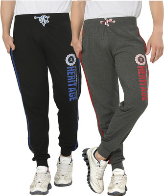 

Alan Jones Printed Men's Black, Grey Track Pants, R.black;r.charcoal