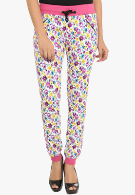 Fashion Cult Floral Print Women Multicolor Track Pants