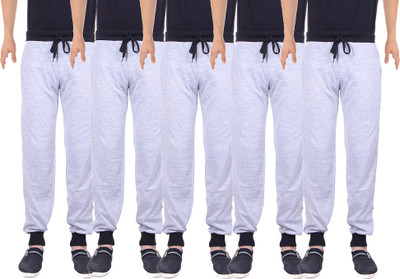 

Gag Wear Solid Men's Multicolor Track Pants, Light grey