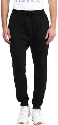 

Ajile by Pantaloons Solid Men's Black Track Pants