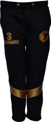 

Crux & Hunter Track Pant For Boys(Black