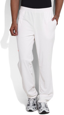 

ADIDAS Solid Men's White Track Pants, � cwhite�