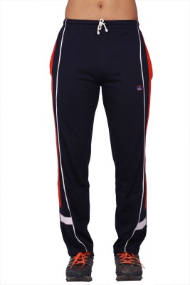 VIMAL JONNEY Solid Men Dark Blue Track Pants