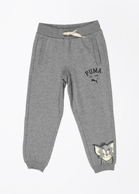 

Puma Track Pant For Boys(Grey, Pack of 1, Medium gray heather