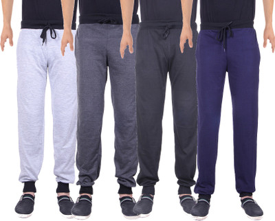 

Gag Wear Solid Men's Multicolor Track Pants, Black;dark grey;light grey;navy