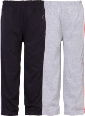 

Ultra Fit Track Pant For Boys(Multicolor), Black & grey