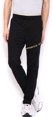 

Sports 52 Wear S52wwwt08. Solid Men's Black, Yellow Track Pants