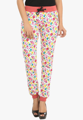 Fashion Cult Floral Print Women Multicolor Track Pants
