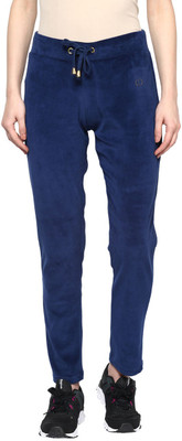 

Ajile by Pantaloons Solid Women' Blue Track Pants, Midnight blue