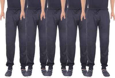 

Gag Wear Solid Men's Multicolor Track Pants, Black
