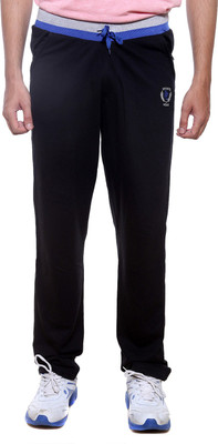

Sports 52 Wear Solid Men's Black, Blue Track Pants, Blk.blu.