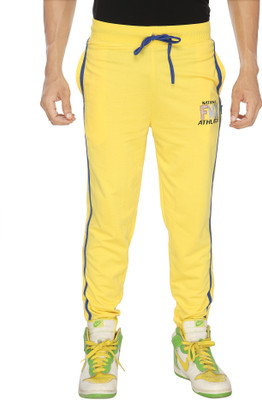 Filmax | Solid Men Gold Track Pants