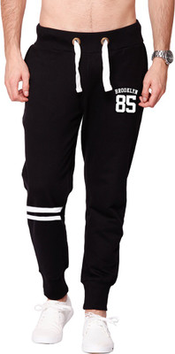 

Bewakoof Printed Men's Black Track Pants