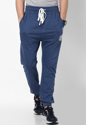 

Ajile by Pantaloons Solid Men's Blue Track Pants, Blue melange