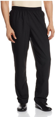 puma solid men's black track pants