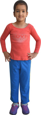 

Shaun Track Pant For Girls(Light Blue