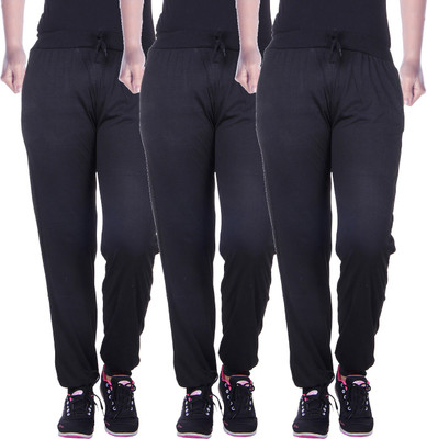 

Gag Wear Solid Women's Multicolor Track Pants, Black