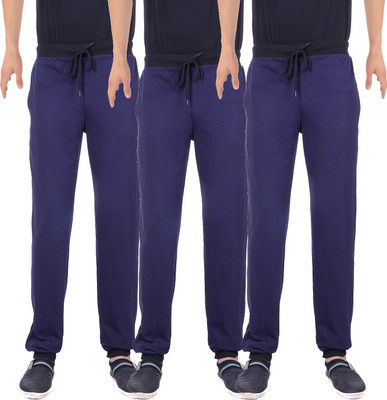 

Gag Wear Solid Men's Multicolor Track Pants, Navy