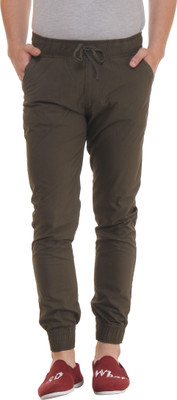

Sports 52 Wear Solid Men's Green Track Pants