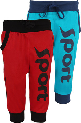 

Wee Care Track Pant For Boys(Red, Gajri & t-blue