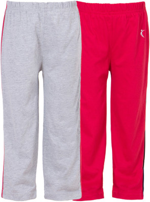 

Ultra Fit Track Pant For Boys(Multicolor), Grey & red