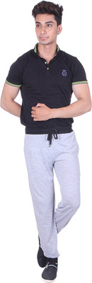 

Gag Wear Solid Men's Grey Track Pants, Light grey