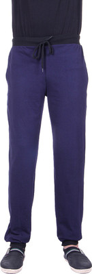 

Gag Wear Solid Men' Dark Blue Track Pants, Navy