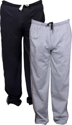 Indistar Solid Men Grey Track Pants