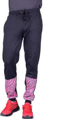 Gag Wear Printed Men's Black, Pink Track Pants