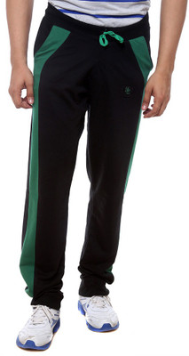 

Sports 52 Wear T1295 Solid Men's Black, Green Track Pants