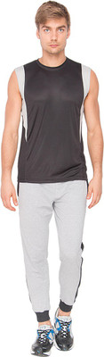 

Campus Sutra Solid Men's Track Suit, Grey