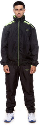 

Sports 52 Wear S52WTS Solid Men's Track Suit, Black yellow