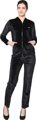 

LGC Solid Women's Track Suit, Shimmering black