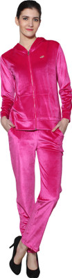 

LGC Solid Women's Track Suit, Hot pink
