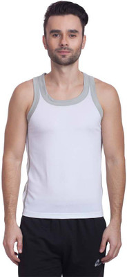 

Live In Men Vest, White