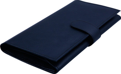 

COI LEATHERITE BLACK ELEGANT PASSPORT HOLDER / DOCUMENT FOLDER(Black)