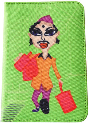 Why Not Autumn The Dabbawala Passport Cover(Green) Why Not Autumn The Dabbawala Passport Cover(Green)
