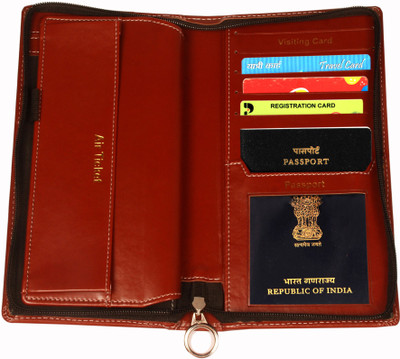 

Sukeshcraft Travel Wallet(Red)