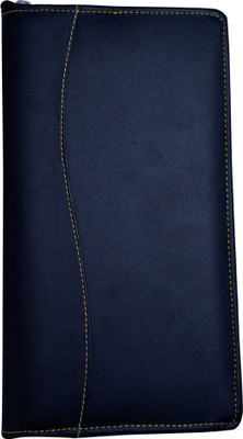

COI LEATHERITE CHEQUE BOOK HOLDER/ DOCUMENT FOLDER(Multicolor)
