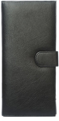 

Modish Men Black Artificial Leather Wallet(6 Card Slots), Black-913