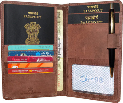 

Style 98 Star Series 8 Card Holder(Set of 1, Brown)