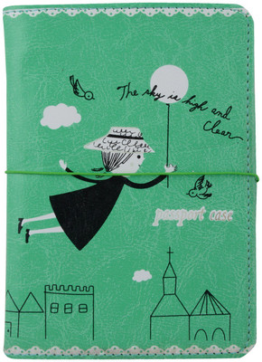 Pankhudi Travel Wallet(Green)