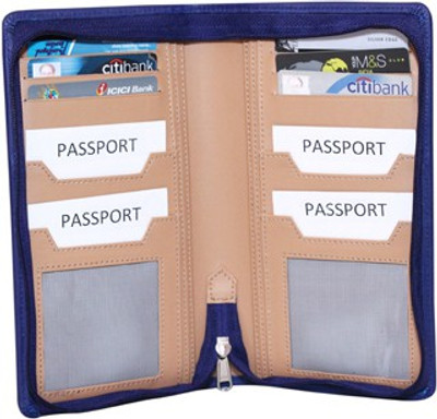 

Essart Travel Wallet(Blue)
